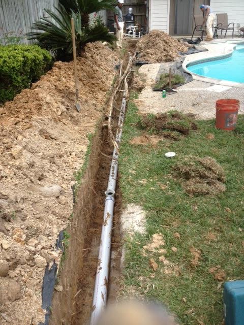 Residential sewer line replacement by Shoreview Plumbing — El Lago, TX